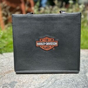 Harley-Davidson Black Leather Purse